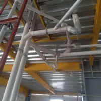 لوله کشی اب و فاضلاب زیر سقفی .زمینی ۵ لایه