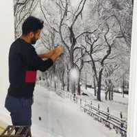 فروش نصب نصاب کاغذدیواری پوستر سه بعدی ماربل شیت