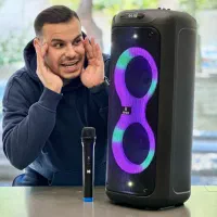 اسپیکر باند شارژی برقی انزو برابری مستقیم باJBL120