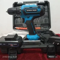 دریل شارژی دوحالته ساده و گیربکسی جنرال پاور