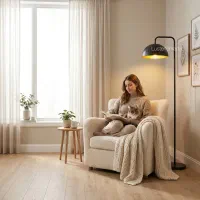 اباژور ایستاده پینترستی کنارسالنی فلزی مینیمال OWL