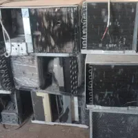 کولر گازی سوخته و زرد و مس