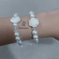 دستبند مرواریدی صدف و رز|بدلیجات|تهران, جیحون|دیوار