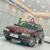 پژو 405 عنابی بیرنگ تک