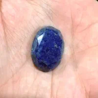 لاجورد اصل تراش فست رگه پیریت طلایی گرید آ