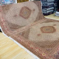 جفت فرش ۶ متری ماهی ۵۰ رج کرم قهوه ای|فرش|تهران, سلسبیل شمالی|دیوار