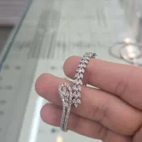 دستبند النگویی نقره اصل