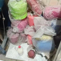 فروش مقداری نخ وزر مواد اولیه اسکاج