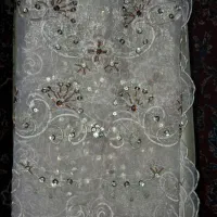 رومیزی پولک دوزی شیک ۳ تکه دونه ۲۰۰ هزاتوم ورق بزن