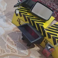 آینه بغل برقی و چراغ ترمز پژو