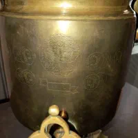 سماور عتیقه روسی زغالی