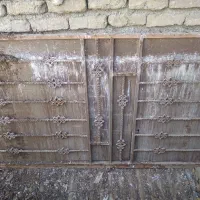 درب اهنی سنگین ۲ لنگه