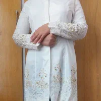 مانتو مجلسی(سفید)