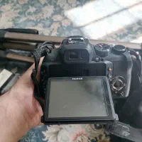 دوربین فوجی hs10 و پایه دوربین|دوربین عکاسی و فیلمبرداری|کرج, کارخانه قند|دیوار