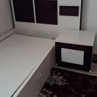 تخت خواب دو نفره و تک نفره و کمد لوازم