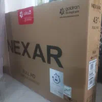 تلویزیون nexar43 اینچ نو