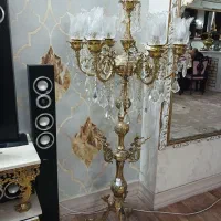 آباژور برنز لوستری لوکس