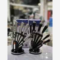 سرویس کارد چاقو تونیش استیل ضد زنگ9پارچه کاردساطور|ظروف سرو و پذیرایی|رضویه, |دیوار