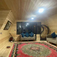 کلبه چوبی سراوان|اجارهٔ کوتاه‌مدت ویلا و باغ|رشت, گلسار|دیوار