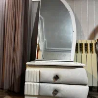 اینه قدی میز کنسول دو کشو