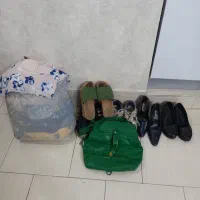 لباس زنانه کیف کفش مجلسی وکار سایز ۳۹ همه باهم