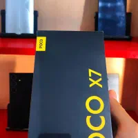 پوکو X7. حافظه ۵۱۲گیگ، رم ۱۲، آکبند