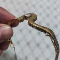 دستبند طلا شکسته سبک