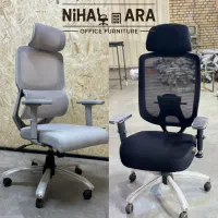 میز مدیریت مبل اداری پایه قوطی مثلثی صندلی تیکه