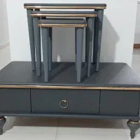 میز جلو مبلی همراه عسلی جلو مبلی