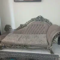 مبل ۷ نفر استیل چوب راش