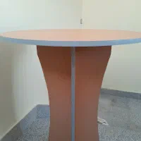 میز گرد MDF در حد نو