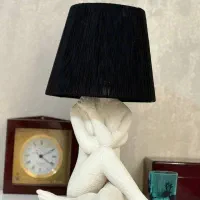 اباژور دختر نشسته|لوستر و چراغ آویز|رشت, چله خانه|دیوار