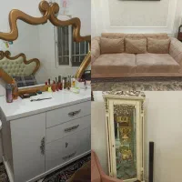 ساعت ایستاده تمام چوب بوفه سرویس مبل سرویس خواب