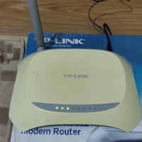 مودم tp link 4 پورت سالم درحد|مودم و تجهیزات شبکه|سهند, |دیوار