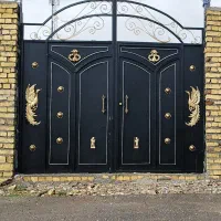 درب آهنی حیاط باغ|مصالح و تجهیزات ساختمان|کرمانشاه, |دیوار