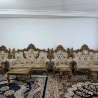 فروش فوری مبل سلطنتی ۷نفره به علت جا به جایی
