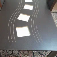 میز نهار خوری شش نفره|میز و صندلی غذاخوری|بم, |دیوار