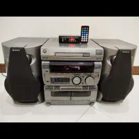 اسپیکر سونی بلوتوث AUX USB کاست CD سالم  ژاپن