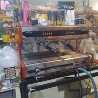 قهوه ساز ایتالیایی همراه با اسیاب