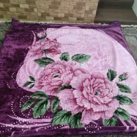 پتو دونفره گل برجسته|رختخواب، بالش، پتو|کرمان, |دیوار