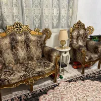 مبل سلطنتی ۷ نفره با عسلی ها|مبلمان خانگی و میز عسلی|تهران, شوش|دیوار