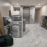 حمل بار باربری ،بسته بندی وسایل شیشچرخ بزرگ