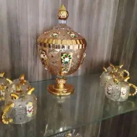 کریستال طلاکوب|ظروف سرو و پذیرایی|محمدیه-قزوین, |دیوار