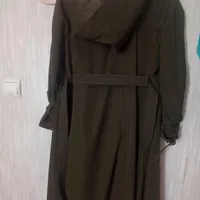 پالتو بارونی کلاه دار