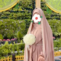 چادر عروس پیراهن عروس ..ست کامل محضر وحرم