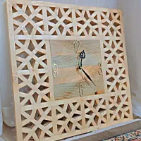 ساعت دیواری شیک کار دست خاص