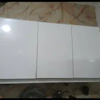 کابینت فلزی طرح هایگلاس با هود، سینک و شیرالات|مصالح و تجهیزات ساختمان|اصفهان, ملک‌شهر|دیوار