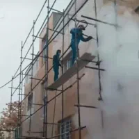 شستشوی تمامی نما های ساختمان|خدمات نظافت|ارومیه, |دیوار