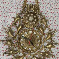 ساعت دیواری برنزی (برنجی) ، بسیار باکیفیت