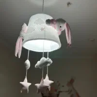 لوستر اتاق کودک عروسکی